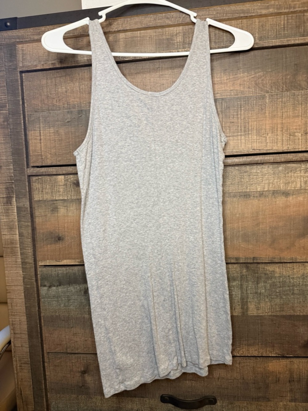 Bella Luxx Light Gray Tank Dress